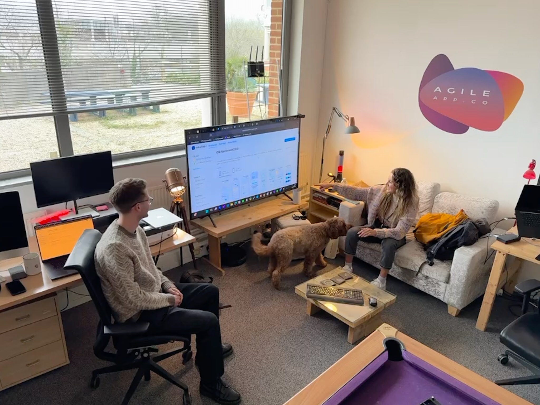 Joe in the office